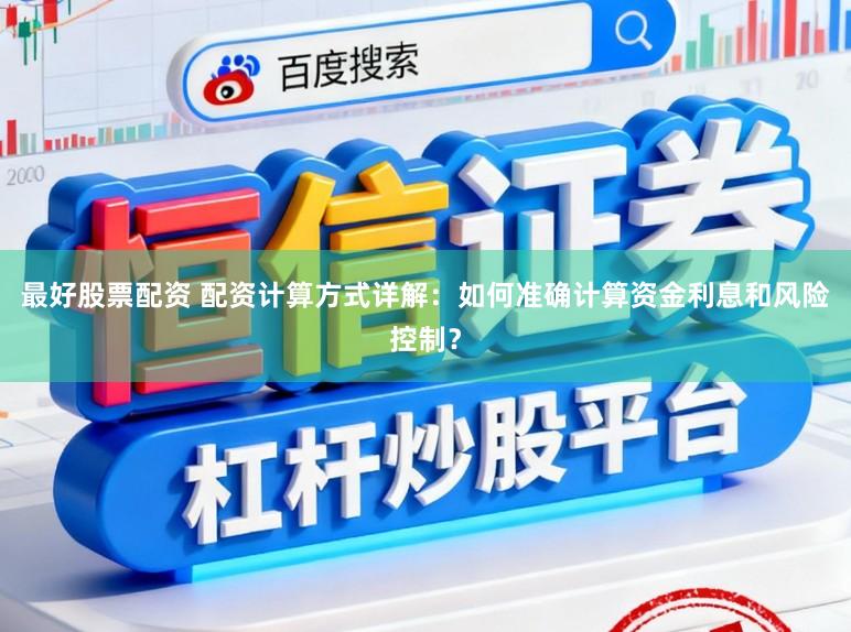 最好股票配资 配资计算方式详解：如何准确计算资金利息和风险控制？