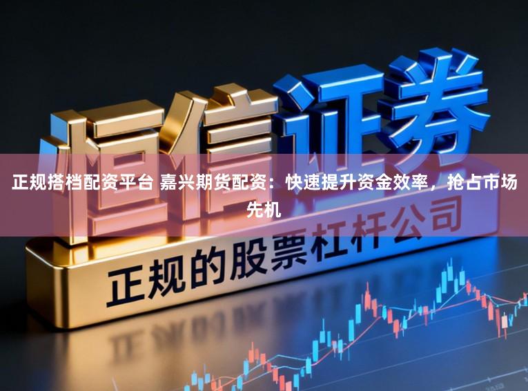 正规搭档配资平台 嘉兴期货配资：快速提升资金效率，抢占市场先机